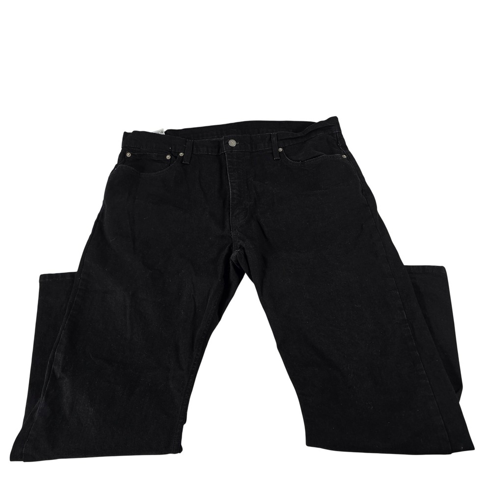 Levis 559 Relaxed Straight Black Jeans Mens 40x30 Stretch Denim Pants
